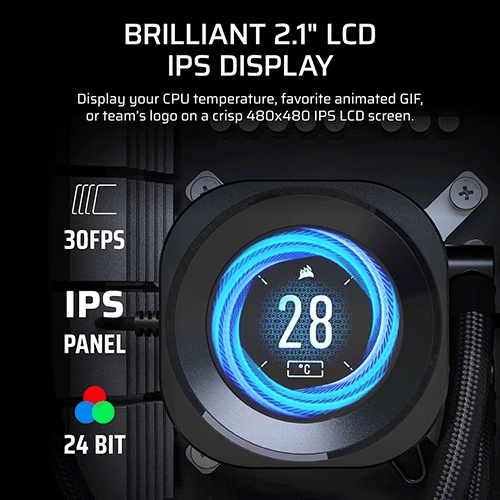 Corsair Nautilus 360 RS LCD CPU Liquid Cooler